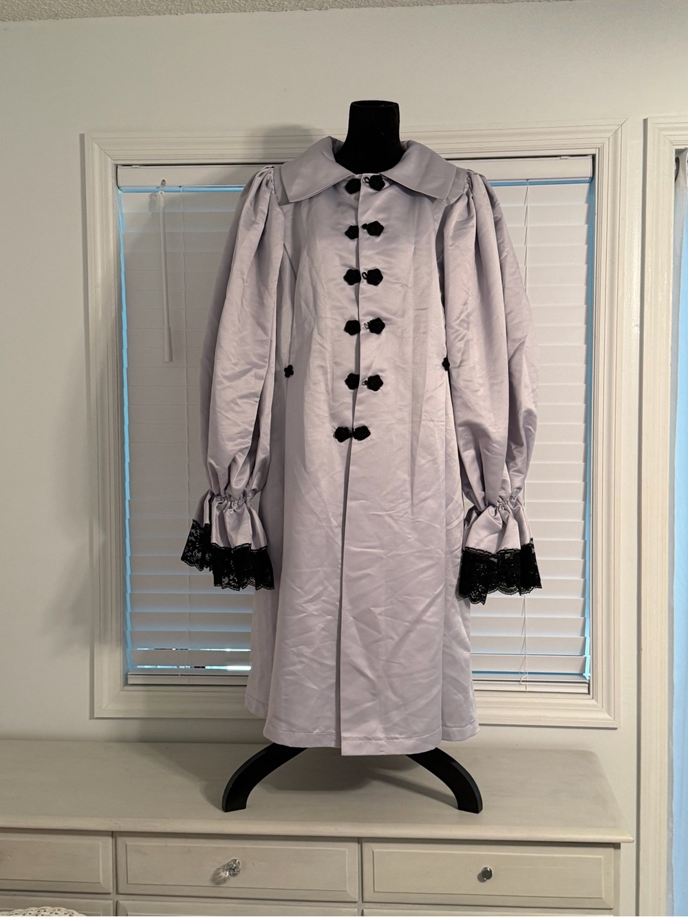 Handmade Colonial Steampunk Pirate Renaissance Captain Coat Costume Hook Jacket